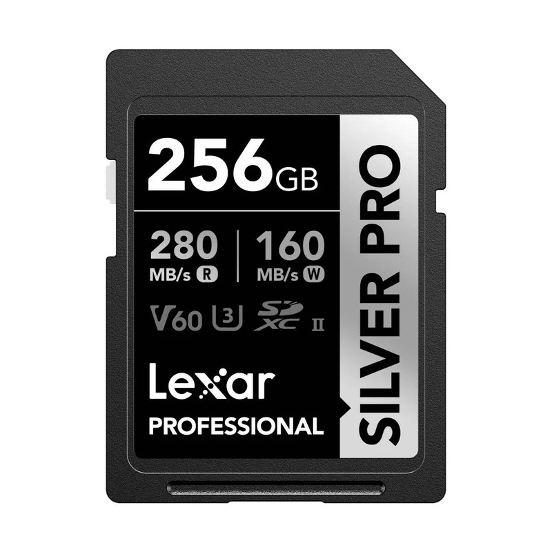 Lexar Professional UHS-II U3 V60 A1 256GB Pro SDXC Memory Card - بطاقة تخزين